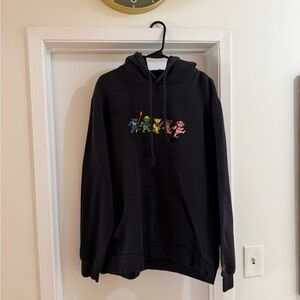 Teton Gravity Research Black Hoodie with Bear Design